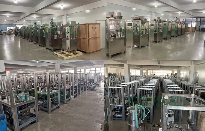 our factory|automatic capsule filling machine Pembuatan Mesin Pengisian Kapsul