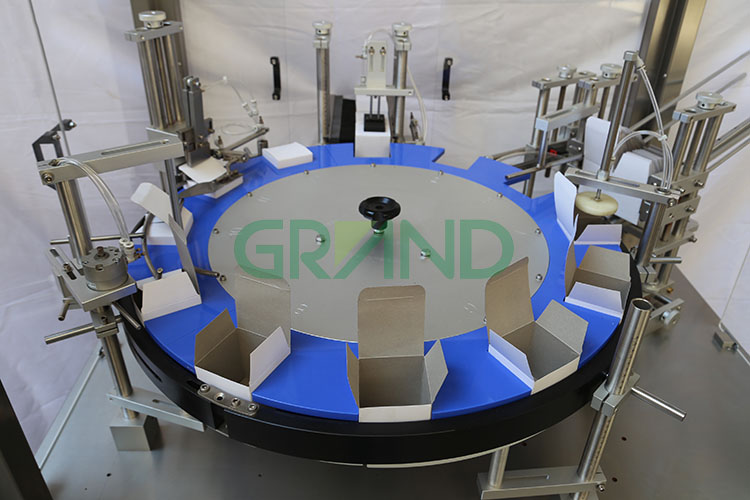 Automatic Vertical Rotary Cartoning Machine details Mesin Kartoning Rotary Vertikal Otomatis 02