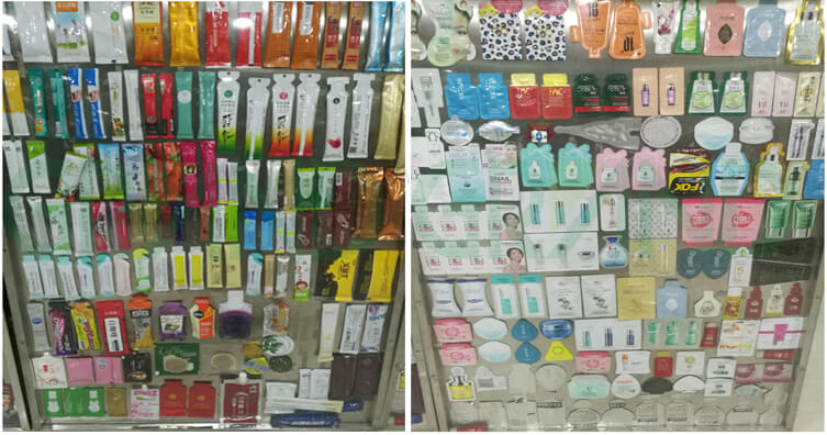 Sampel mesin pengepakan sachet