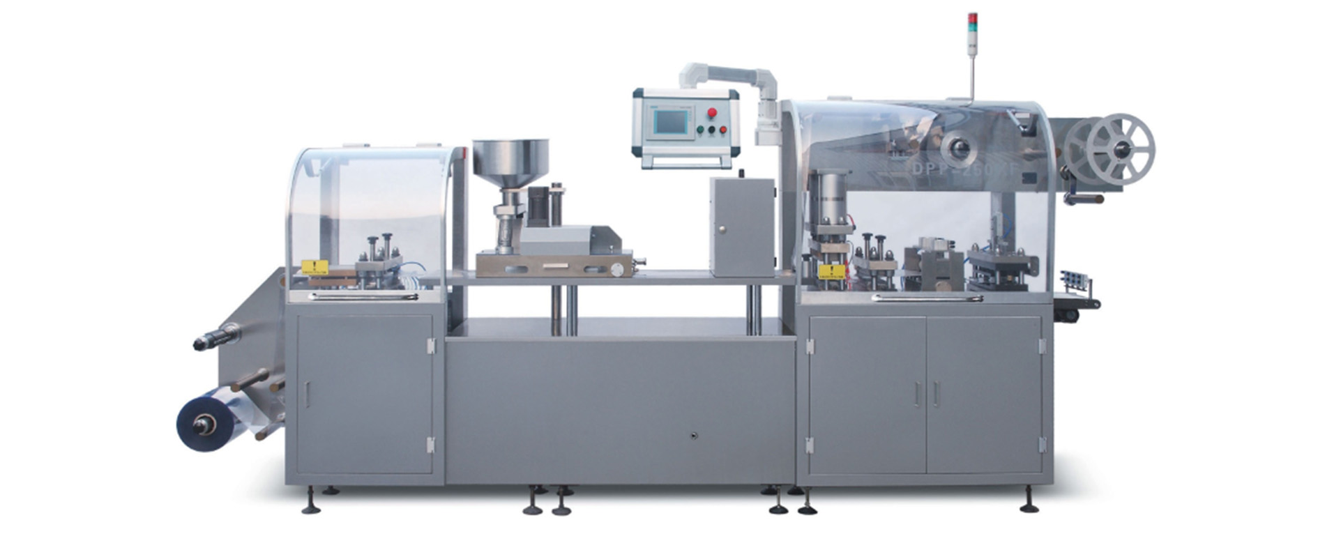 Mesin pengepresan blister madu