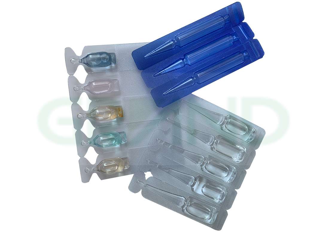 Ampoule plastik untuk cairan essnetial asam hialuronat