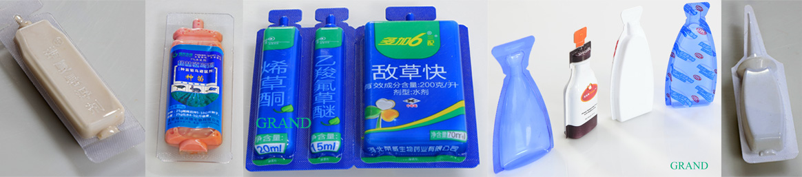 sampel mesin penyegelan pengisian ampul plastik