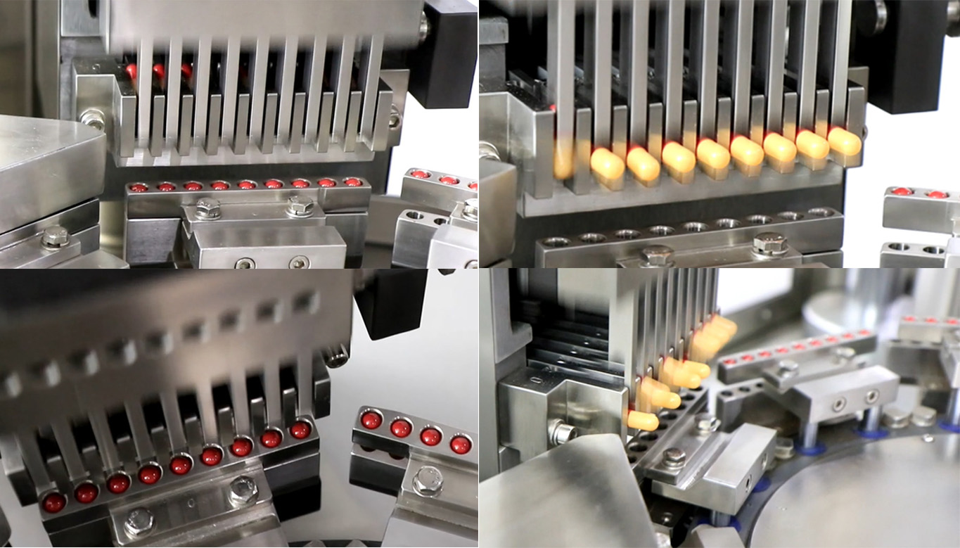 mesin pengisian kapsul Makan kapsul