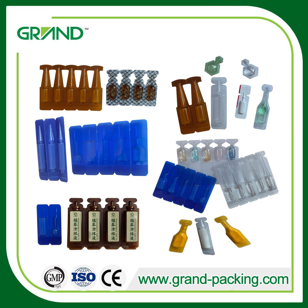 Monodose Plastik Ampoule Liquid Filling Sealing Packing Machine