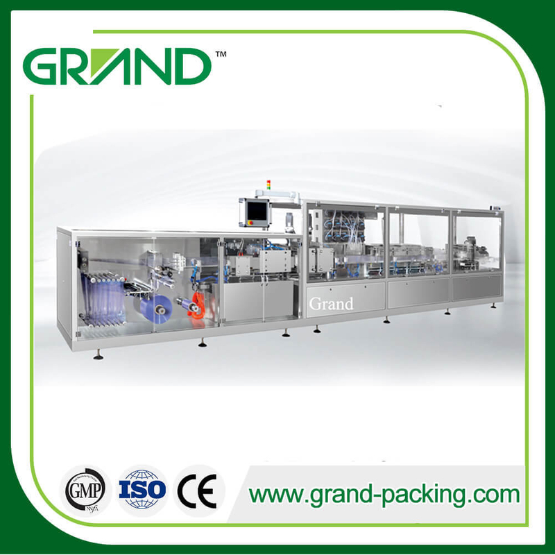 GGS-240 P15 Plastik Ampoule Filling Sealing Machine untuk cairan oral/pestisida/cairan E