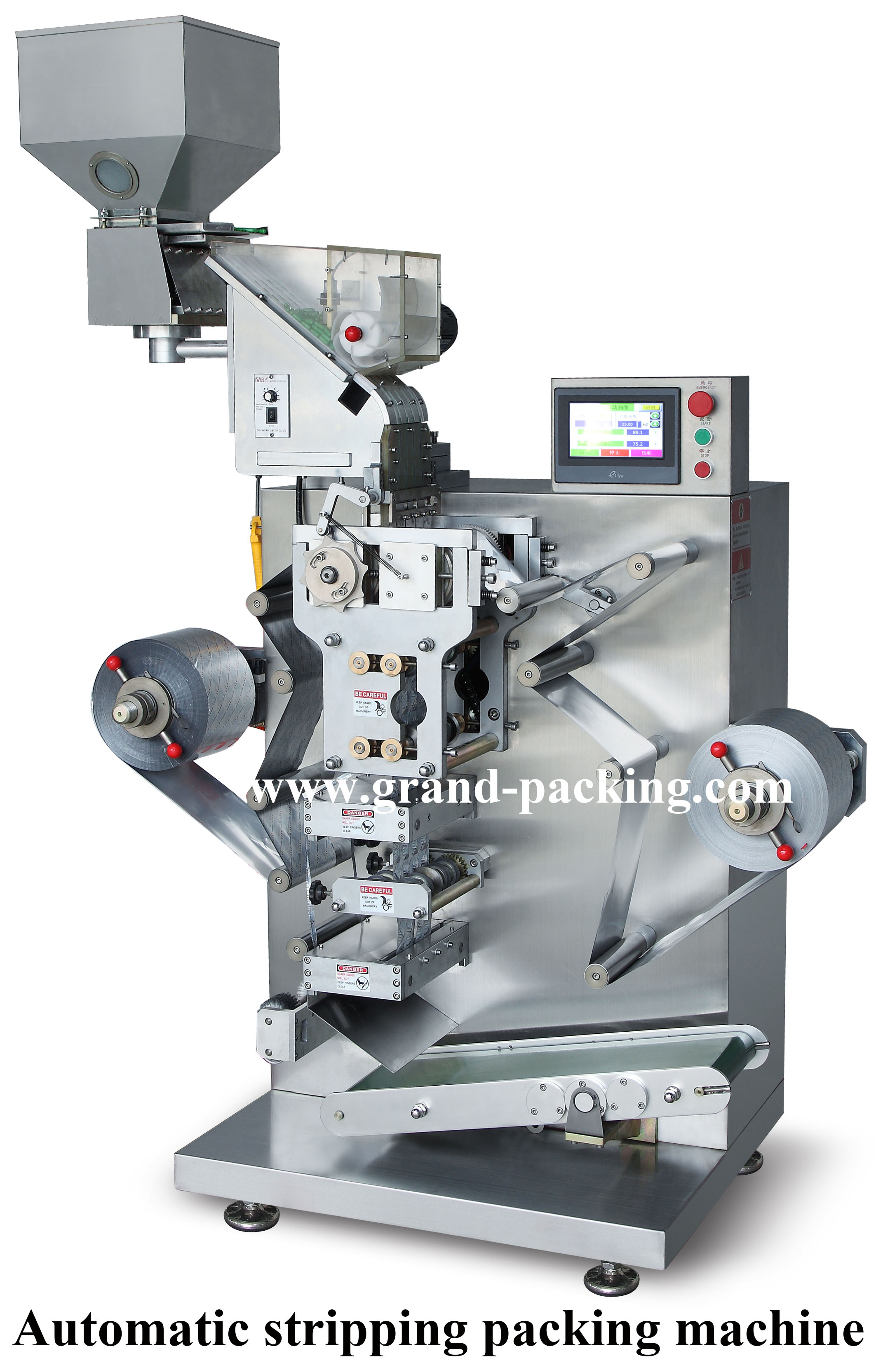 mesin pengupasan pengepakan otomatis