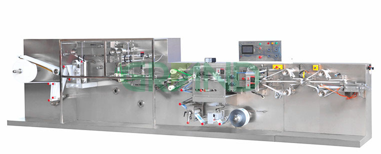 Mesin pengepakan jaringan basah tunggal otomatis
