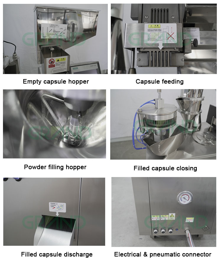 Mesin Pengisian Kapsul Semi Otomatis Stasiun Kerja Utama02