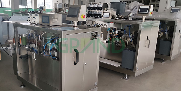 Rusia-Mono Dosis Hewan Tetesan Mesin Penyegelan Mengisi