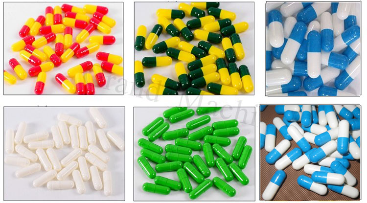 Sampel mesin pengisian kapsul semi sutomatik