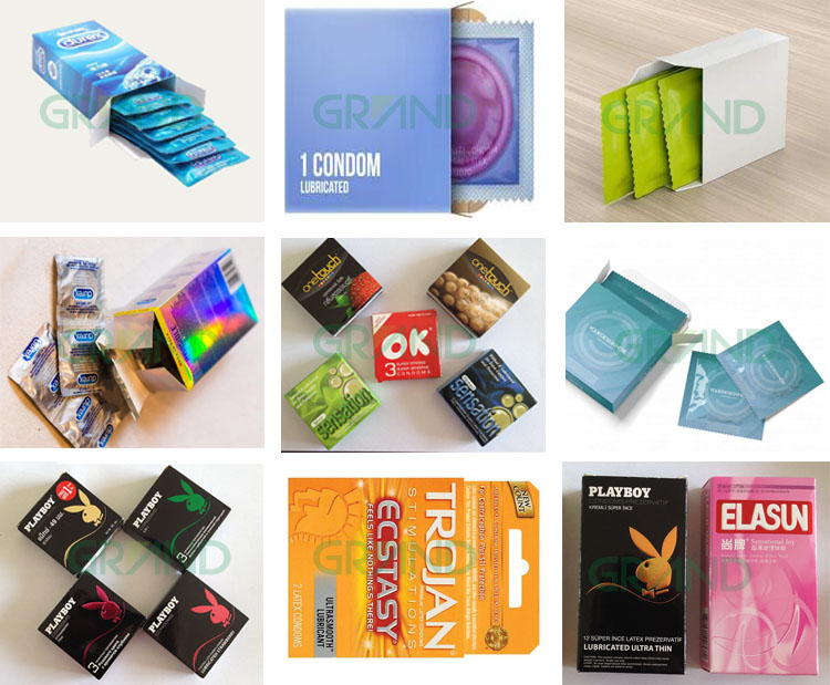 Mesin pengepakan blister kondom01