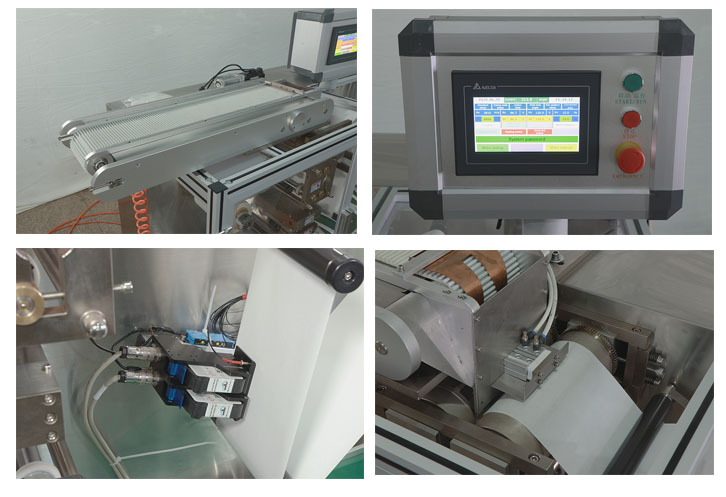 Perangkat pengumpulan kawanan steril bagian pengepakan mesin